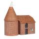 Bachmann 44-0146 Kent-Style Oast House 1:76 OO Scale Pre-Painted Resin Building ###